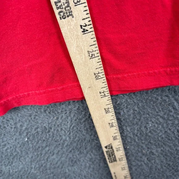 MLB Boston Red Sox Mens Medium Red Ring Spun Soft Graphic T-Shirt Genuine Merch - Picture 4 of 7